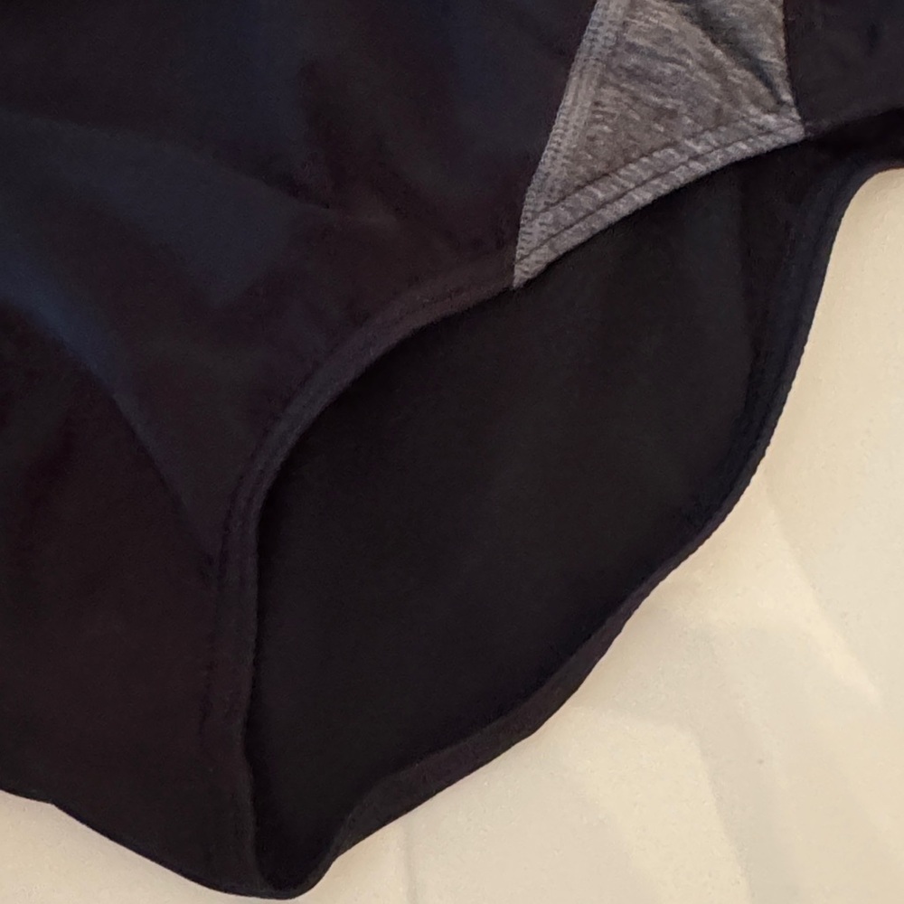 Speedo Black and Gray Swimsuit - Picture 3 of 7